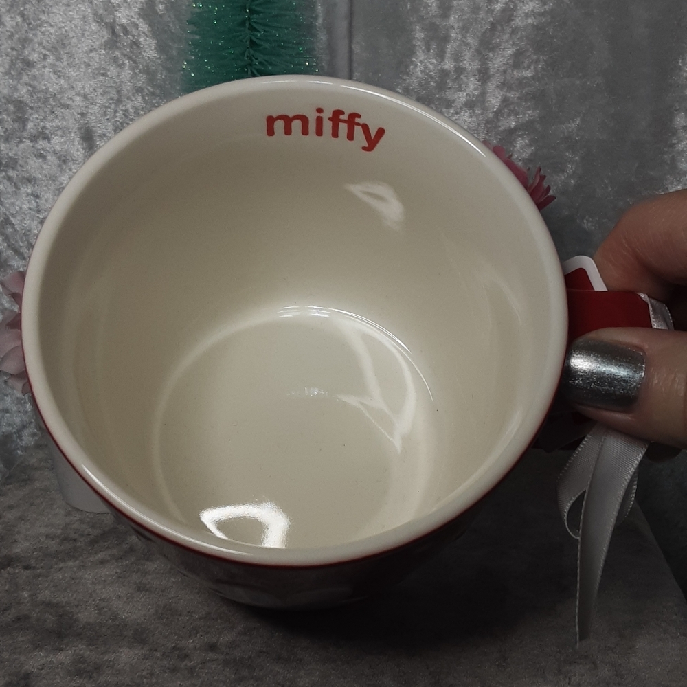 Magenta Miffy Mug N.W.T. Red And White - Picture 3 of 7